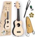 Ukulele sopranowe + akcesoria K2-MAP