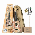 Ukulele sopranowe + akcesoria K2-VP "VOODOO PUPPET"