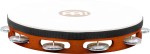 TAH1A-AB Traditional Goat-Skin Wood Tambourines, Aluminum Jingles