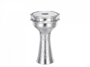 Przejdź do produktu HE-315 Darbuka z dzwonkami 8 1/4"- ręcznie kuta