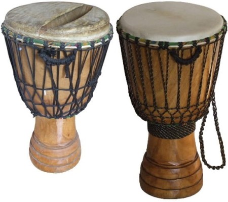 Uszkodzony afrykański djembe - serwis.jpg