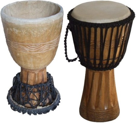 Uszkodzony afrykański djembe.jpg
