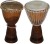Uszkodzony afrykański djembe Senegal.jpg