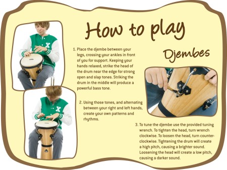 Bęben djembe dla dzieci - NINO48NT.jpg